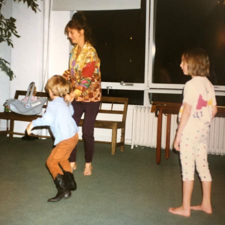 Miles Robbins and his family took a picture when Miles was young